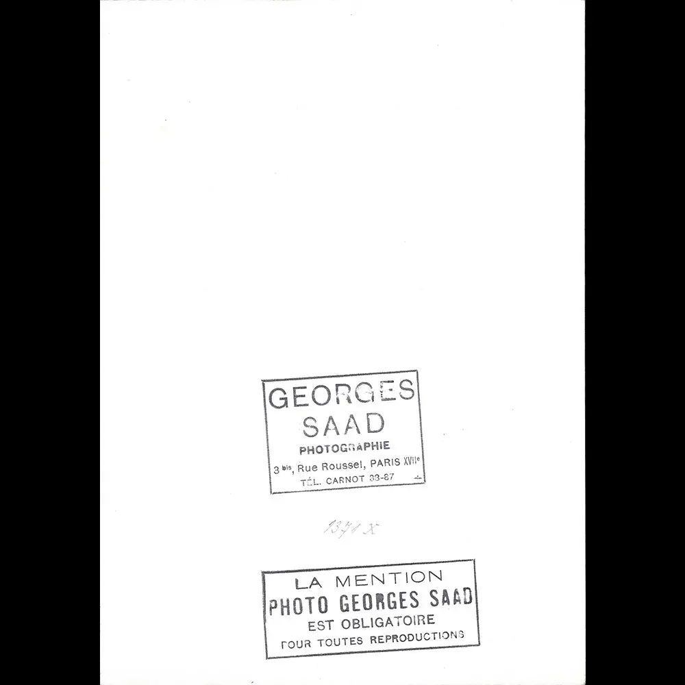 Marcel Rochas - Robe Du Soir, Tirage De Georges Saad (1930S) 2