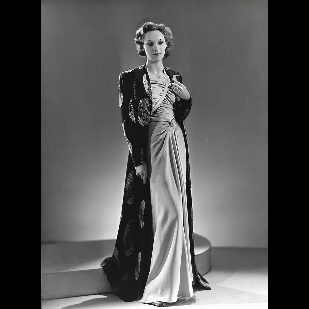 Marcel Rochas - Robe Du Soir, Tirage De Georges Saad (1938) 1