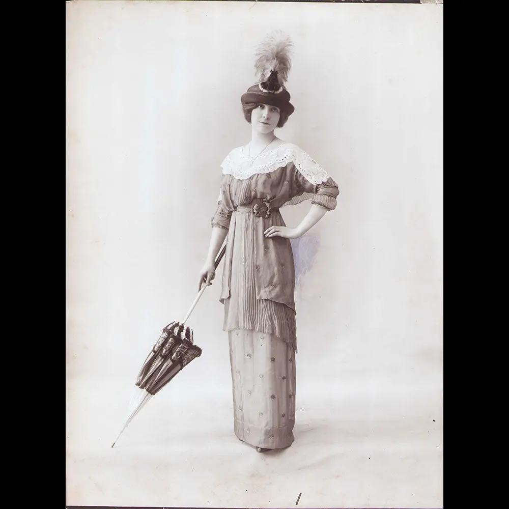 Roizot - Robe De Mousseline De Soie, Photographie Du Studio Felix (1913) 1