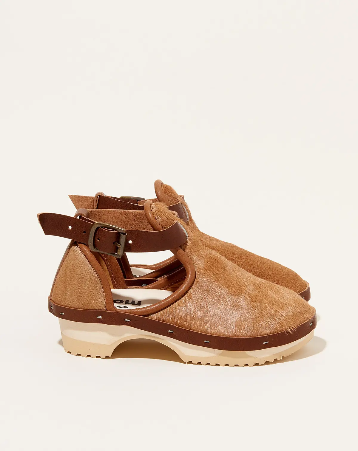 Bon 1 Pony Clog Boot In Cognac 1