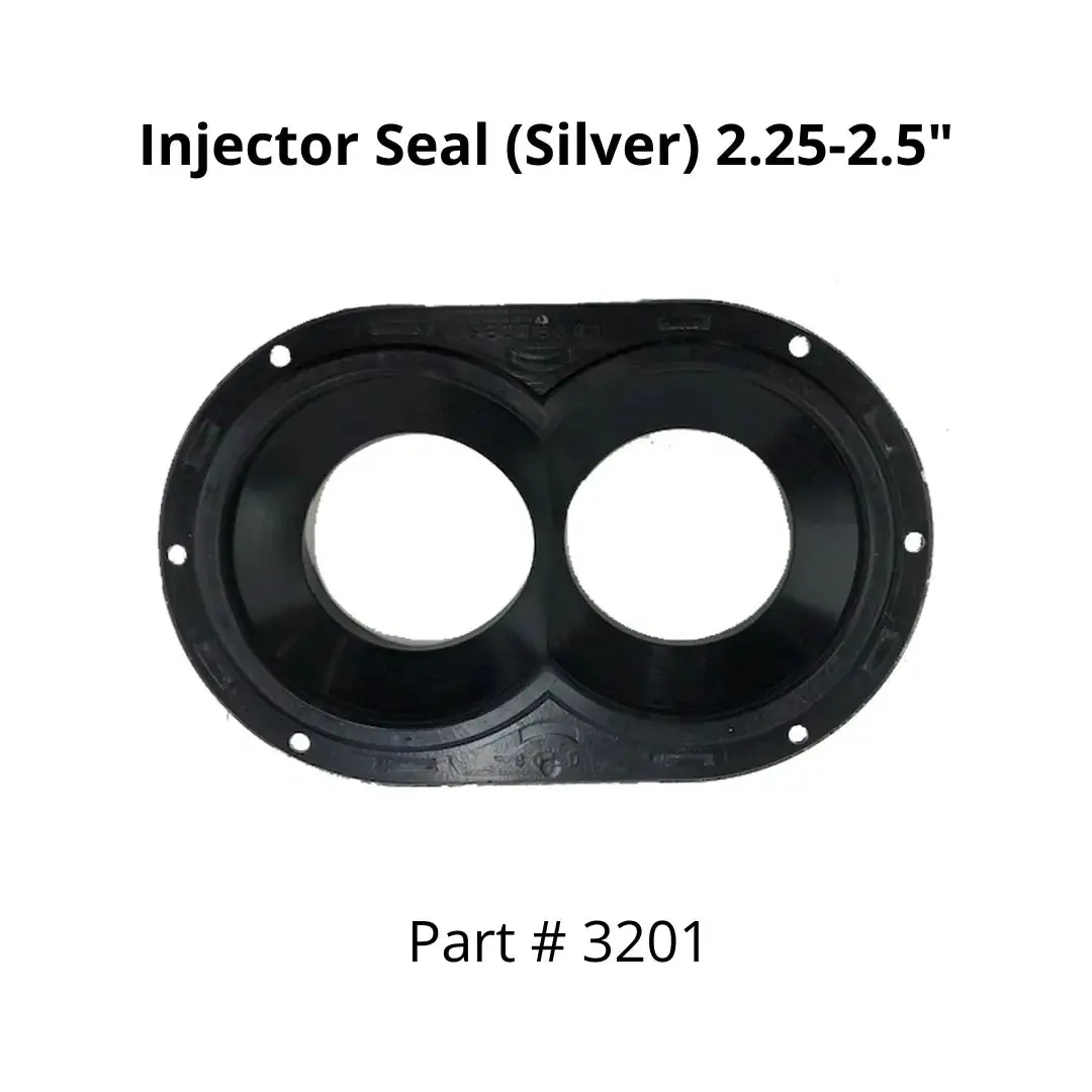 Randy's Injector Seals, Silver, 2.25" - 2.50" 1