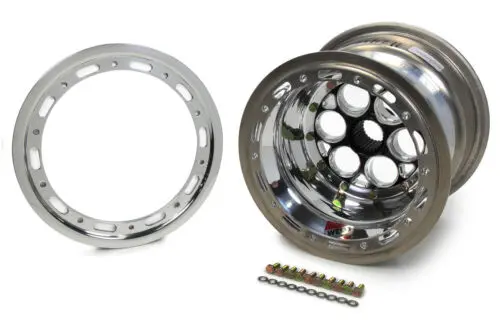 Weld Left Rear Micro Magnum Wheel 10" X 8" X 3" 27 Spline W/Bead Lock 1