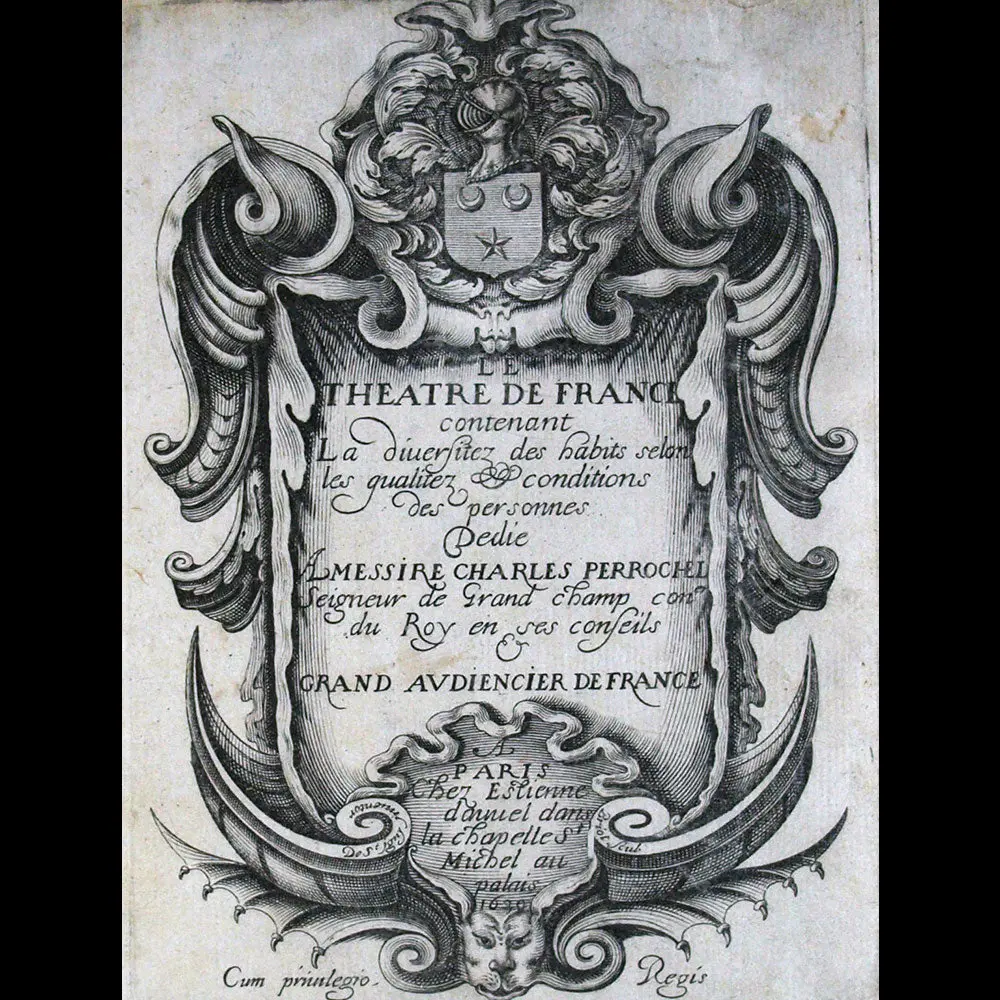 Isaac Briot - Le Théâtre De France, Contenant La Diversitez Des Habits D'après Jean De Saint-Igny (1629) 1