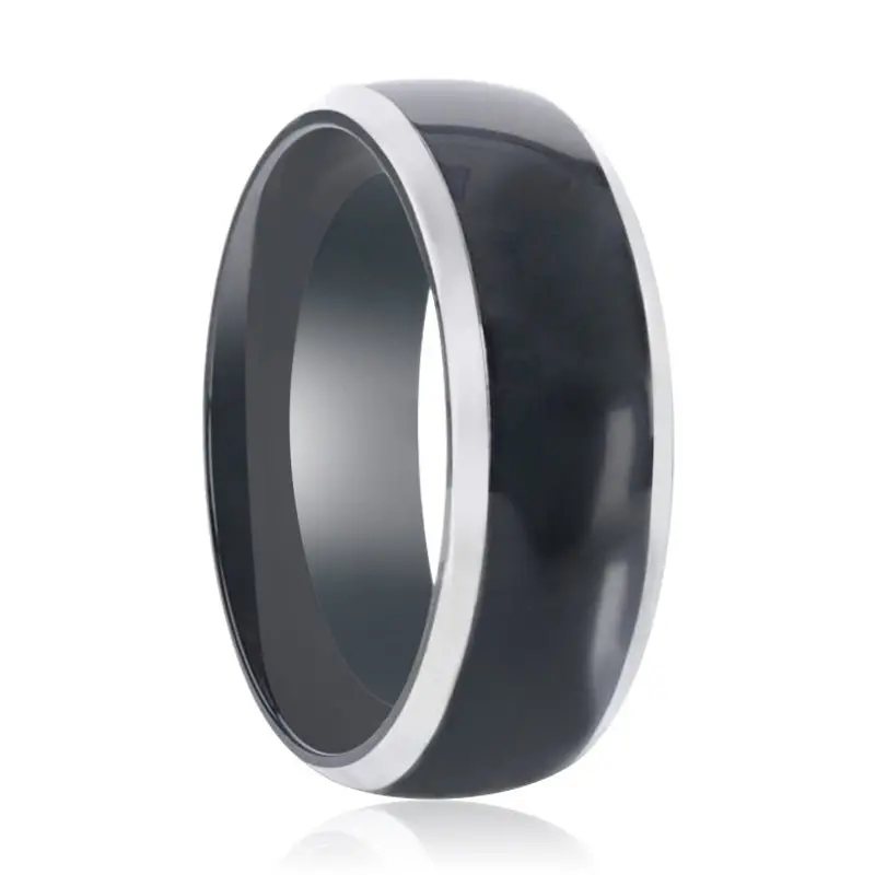 Saleen | Black Titanium Ring Polished Finish 1
