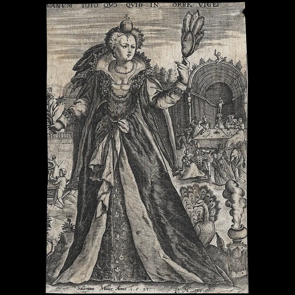 Salomon Miller - Vanum, La Vanité Domine Le Monde (1592) 1