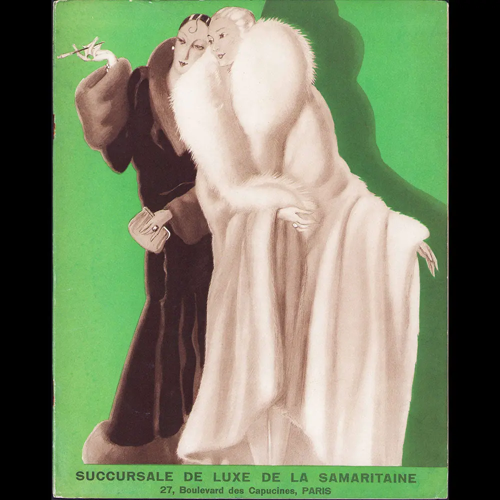 Succursale De Luxe De La Samaritaine - Catalogue De Fourrures (1935) 1