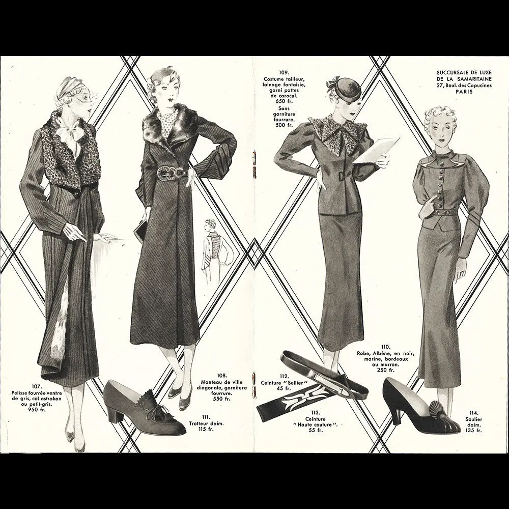 Succursale De Luxe De La Samaritaine - Grande Quinzaine, Catalogue (1930S) 2
