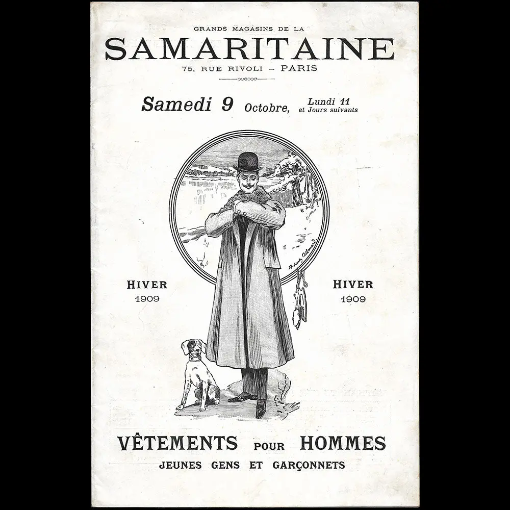 La Samaritaine - Vêtement Pour Hommes, Jeunes Gens Et Garçonnets, Hiver 1909 1