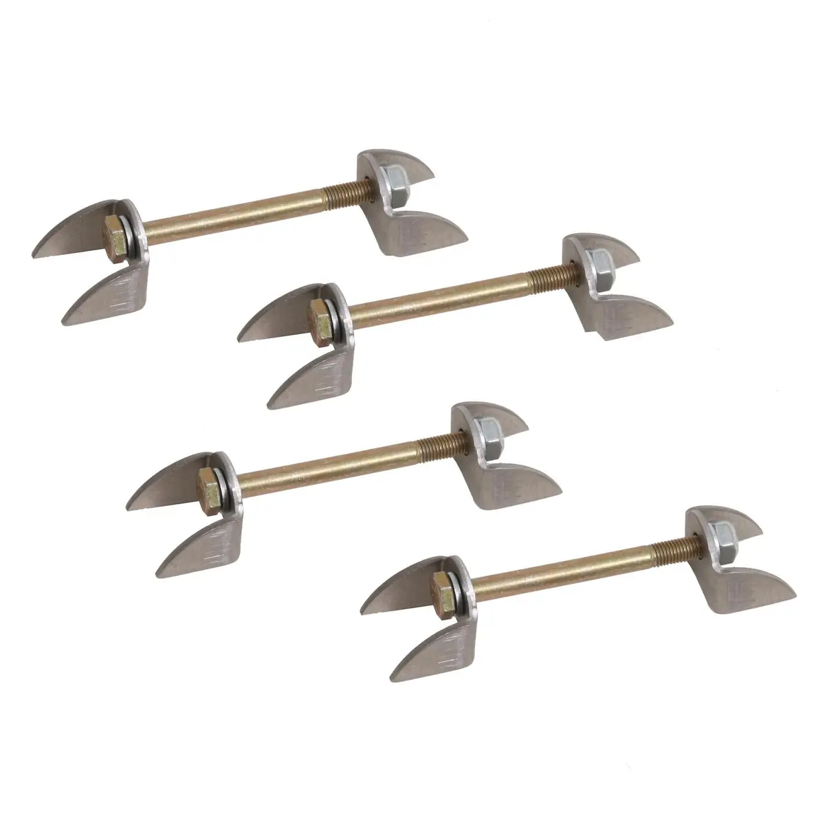 Schoenfeld Tab Kit - 12 Tabs, 6 Bolts & Nuts 1