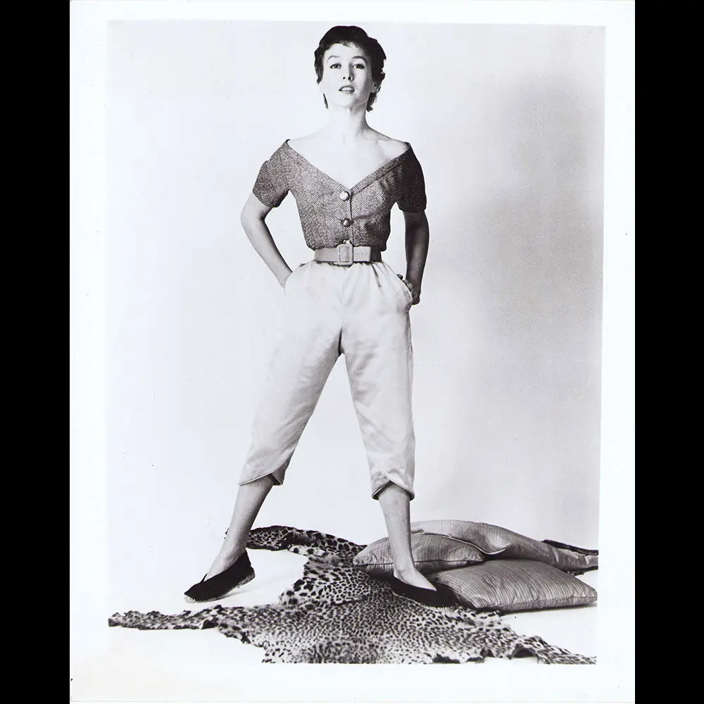 Schiaparelli - Ensemble En Tissu Robert Perrier (1950S) 2