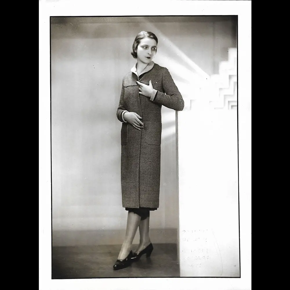 Elsa Schiaparelli - Manteau De Tweed (Cira 1929) 1