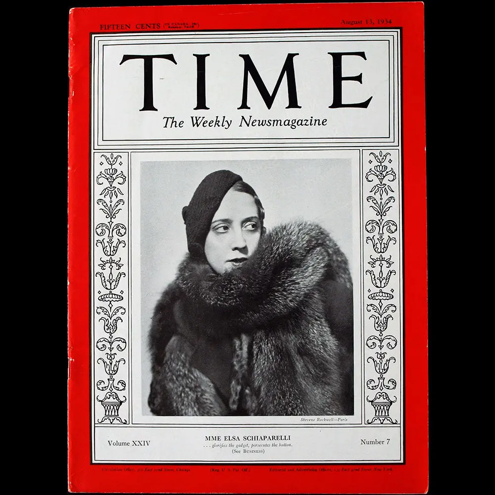 Time - Haute Couture - Portrait De Schiaparelli (1934) 1