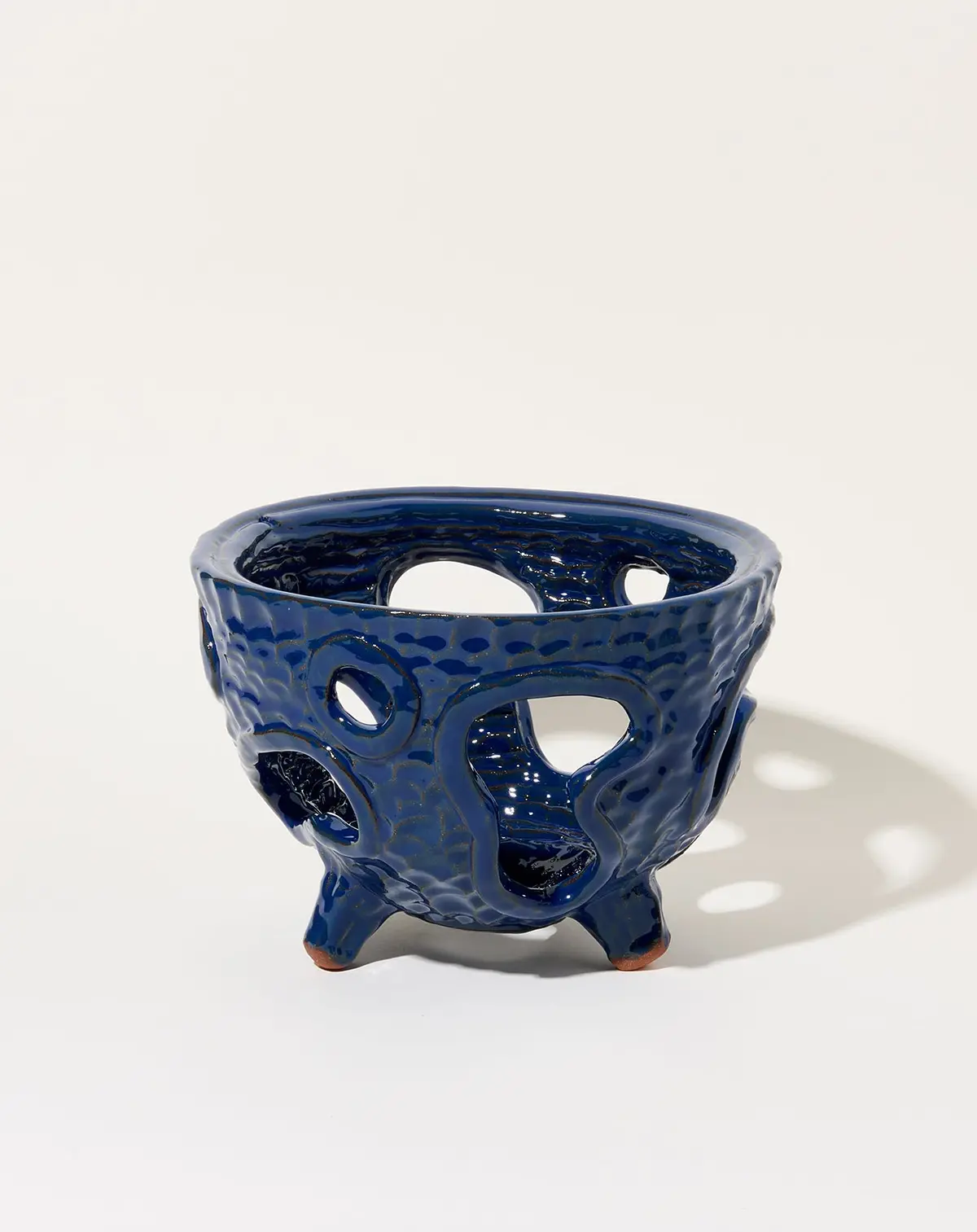Fruit Bowl In Deep Blue 1