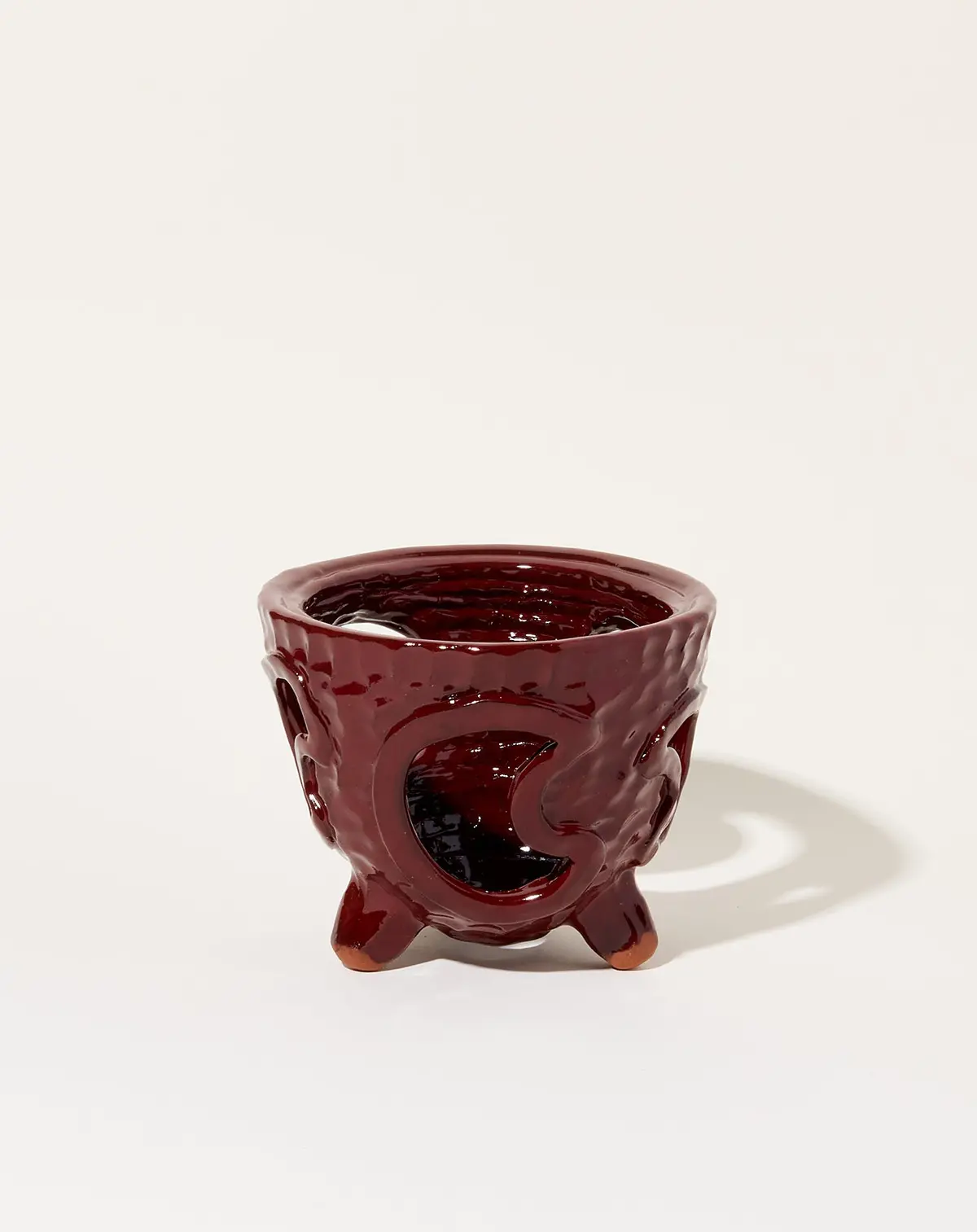 Mini Fruit Bowl In Brick Red 1