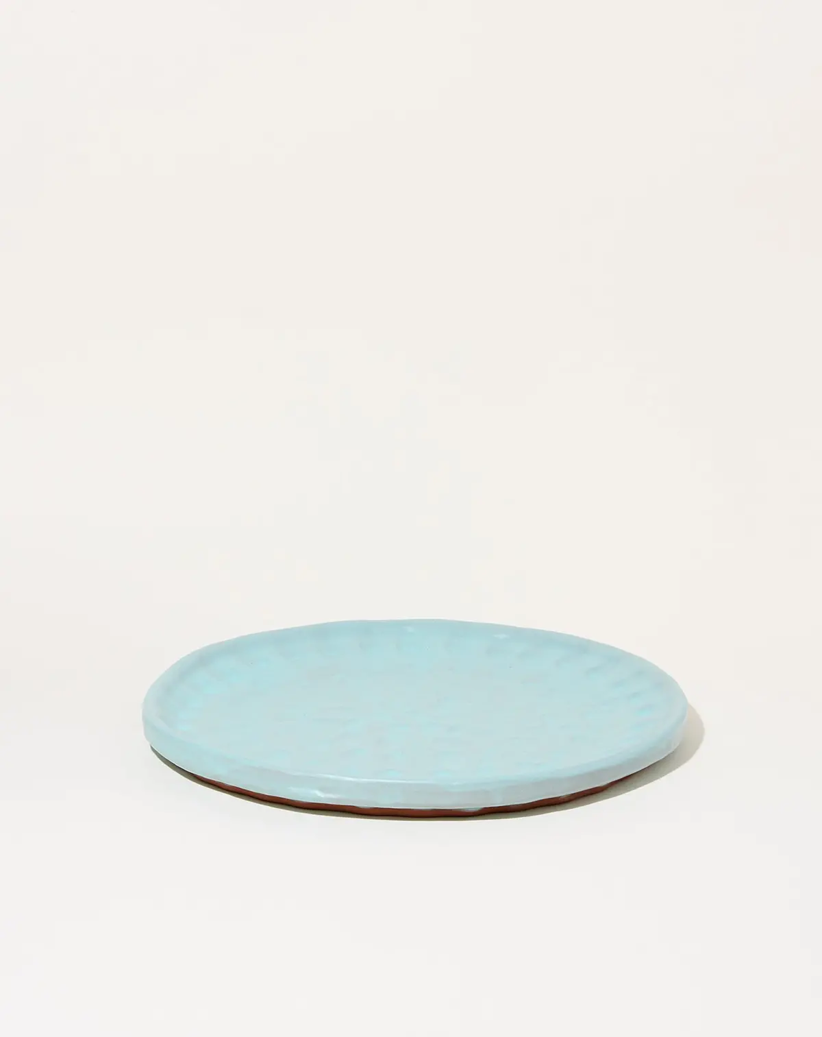 Small Platter 14" In Sea Foam 1