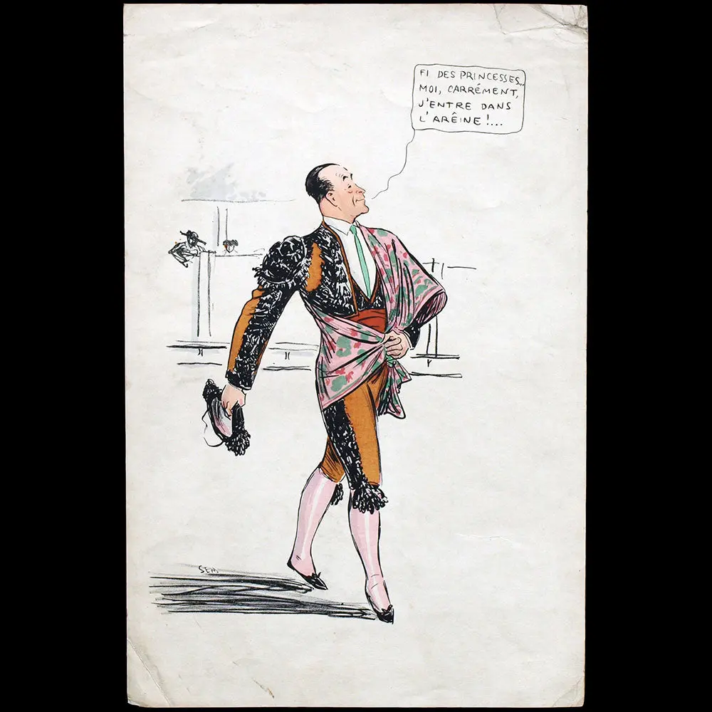 Jean Patou - Caricature De Sem Pour L'album White Bottoms (1927) 2