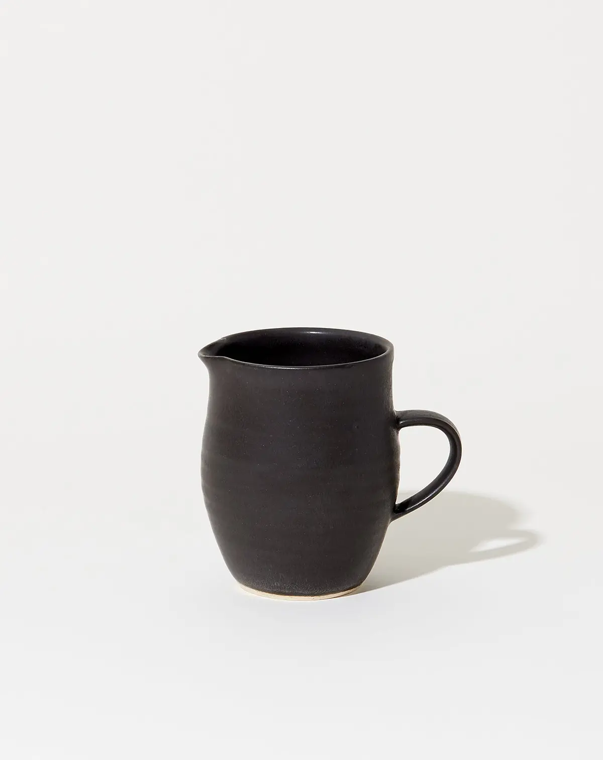 Farmhouse Creamer In Satin Black 1