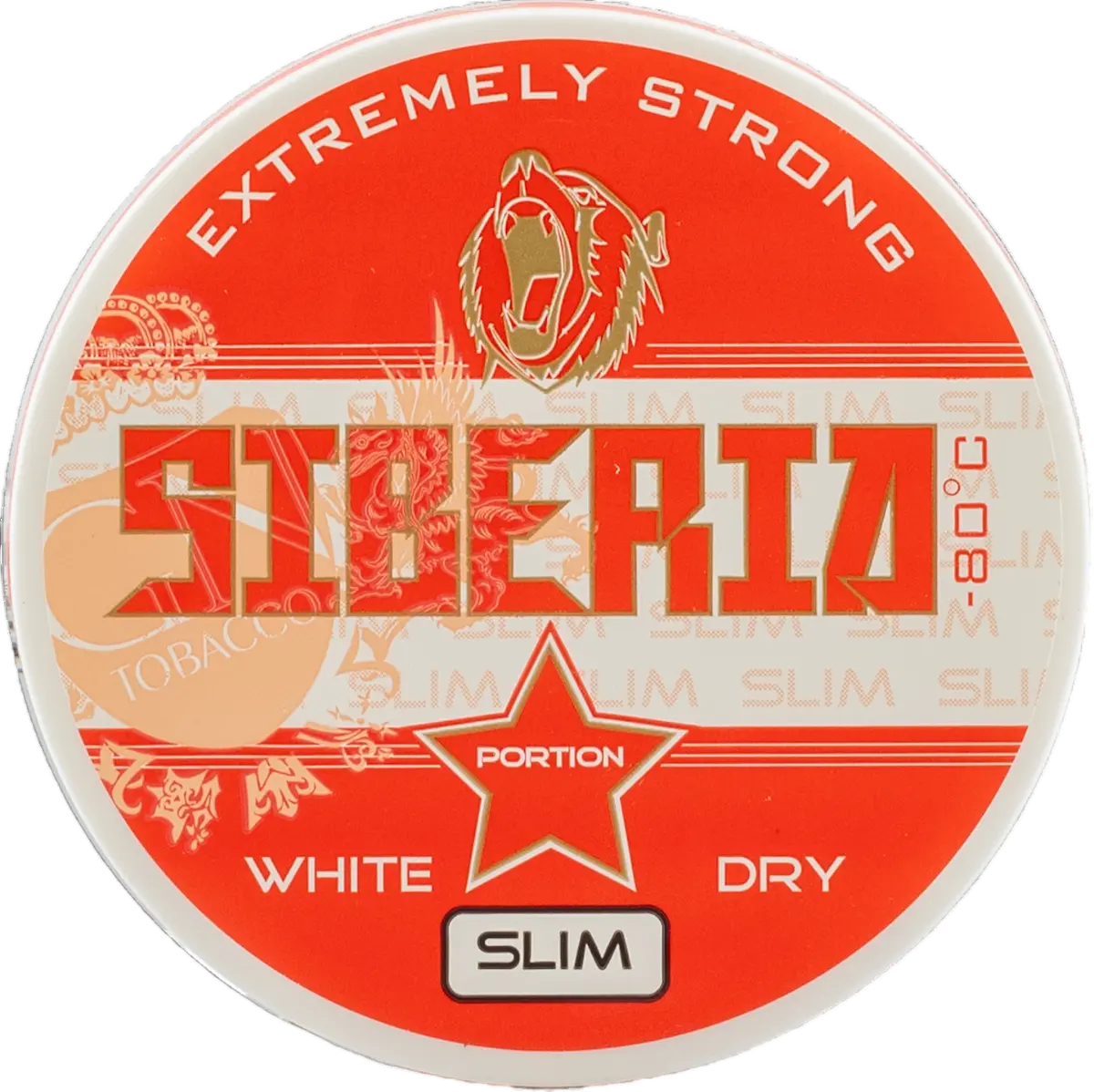 Siberia -80 Degrees Red White Dry Slim 13G 1