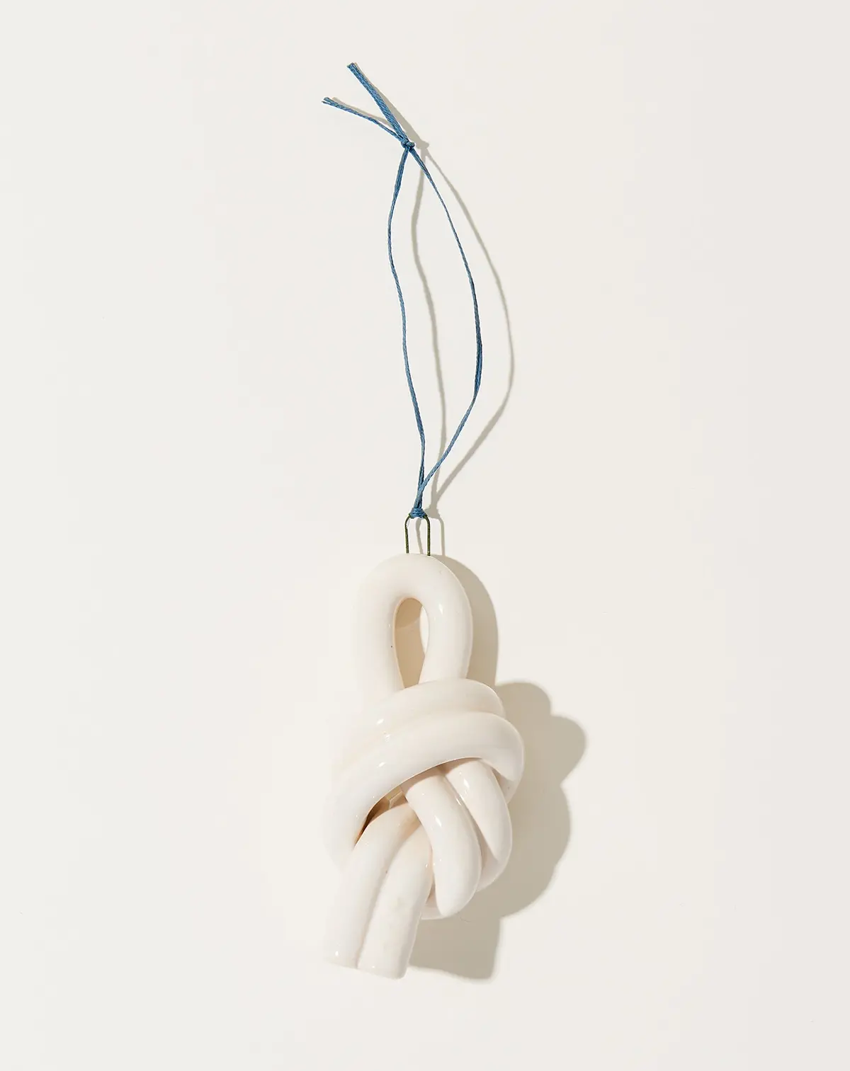 Marin B Ornament In White 1