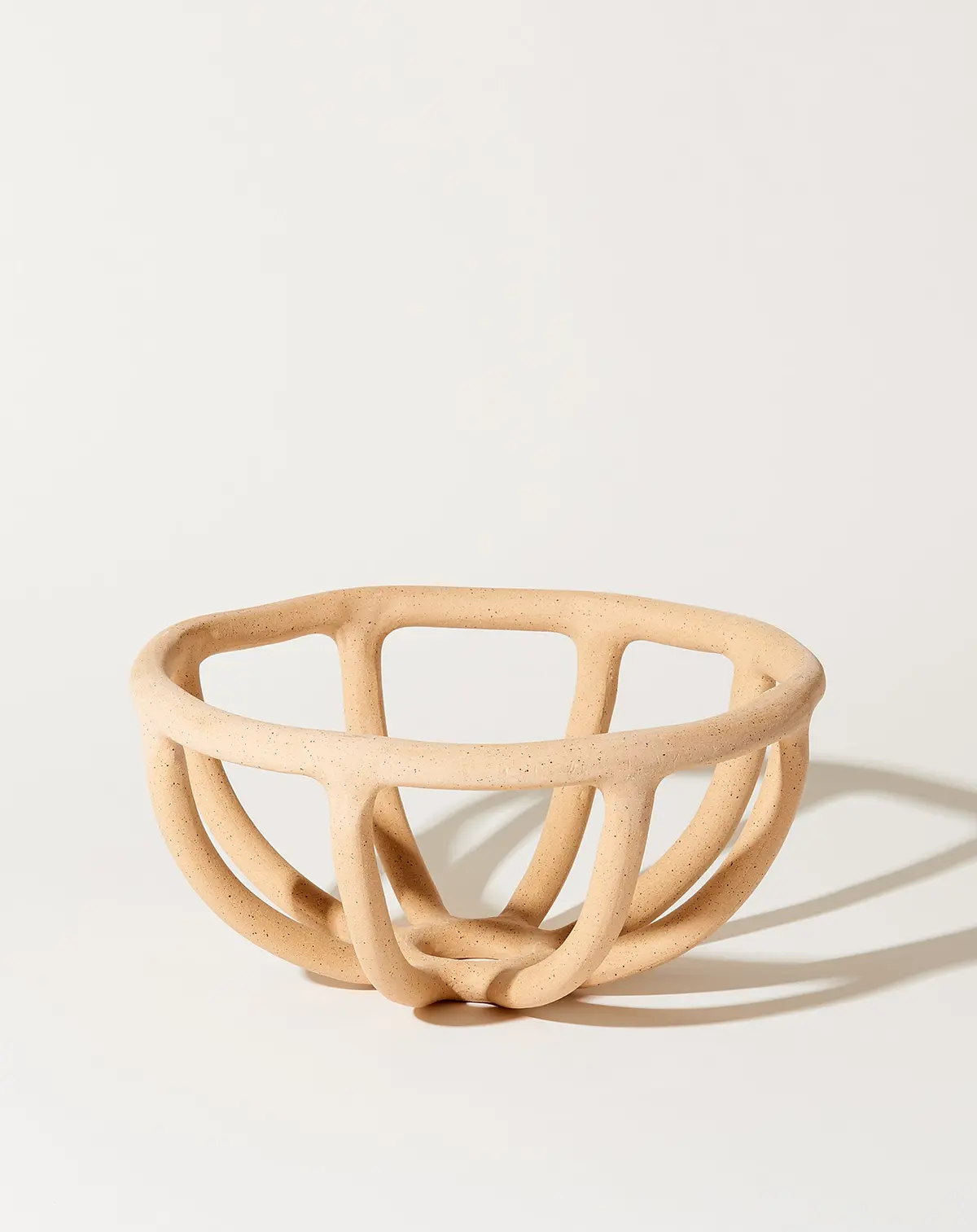 Medium Prong Bowl In Speckled 1