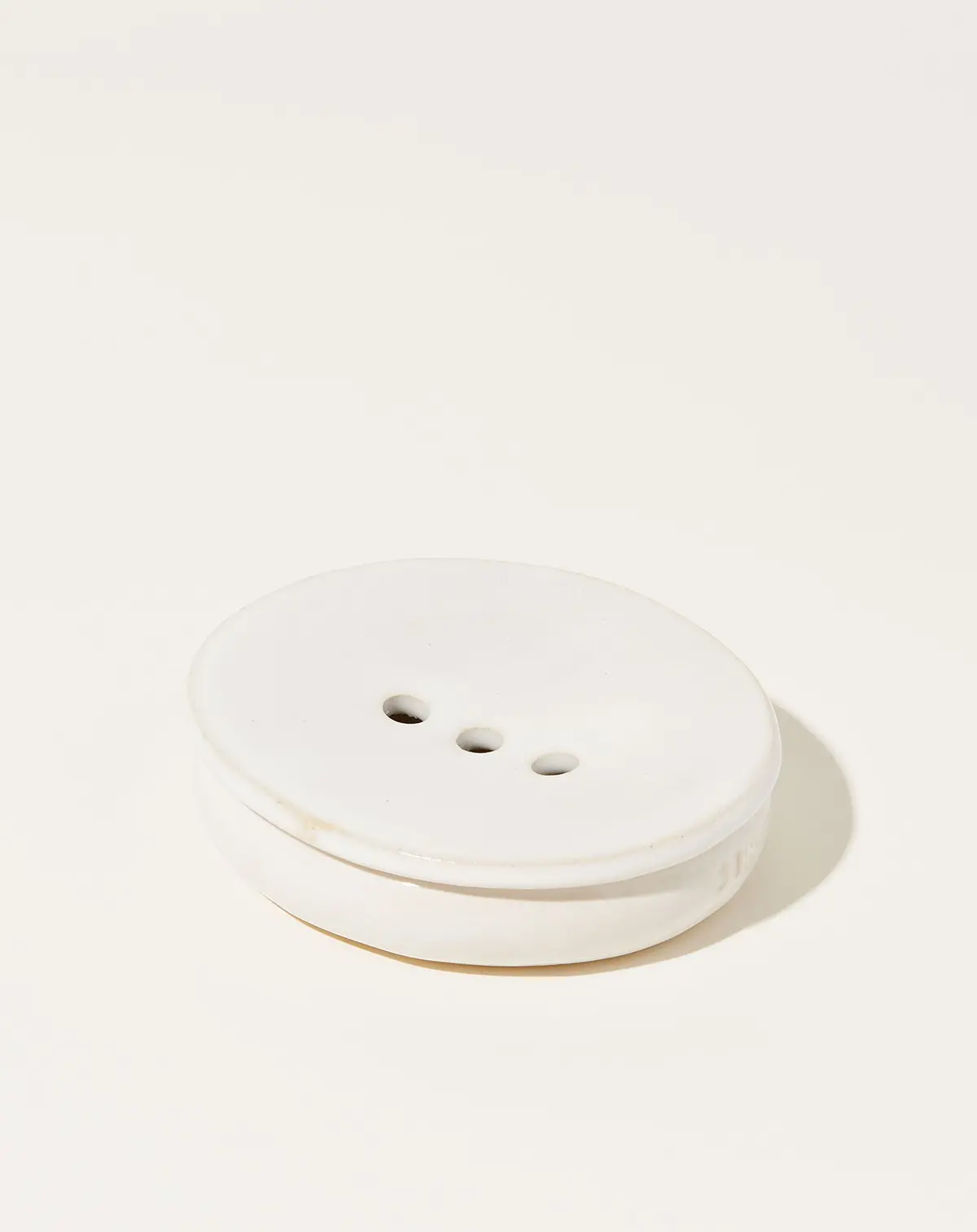 Peb Soap Dish In White 1