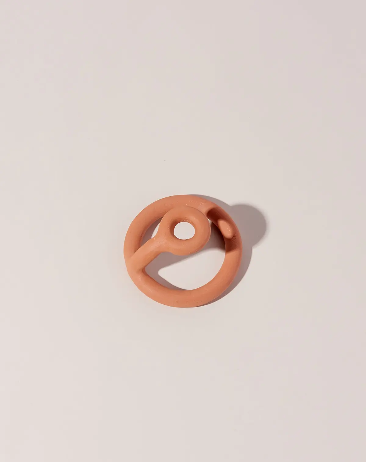 Uni Candlestick In Terracotta 1