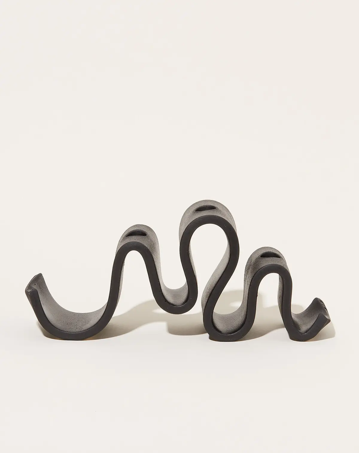 Wyat Candelabra In Black 1