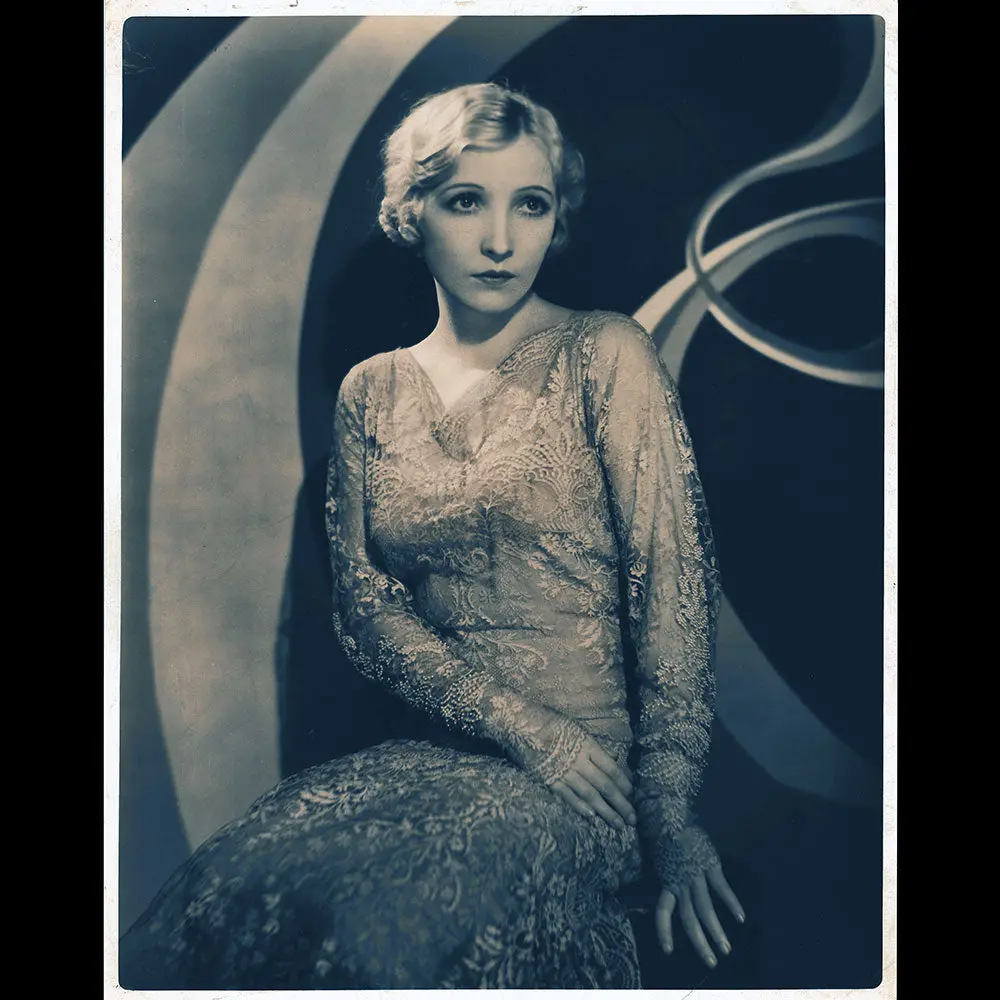 Bessie Love, Portrait De L'actrice Par Clarence Sinclair Bull Pour Mgm (Circa 1929) 1