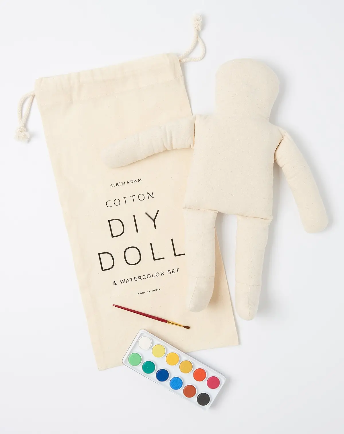 Diy Doll And Water Color Set 1