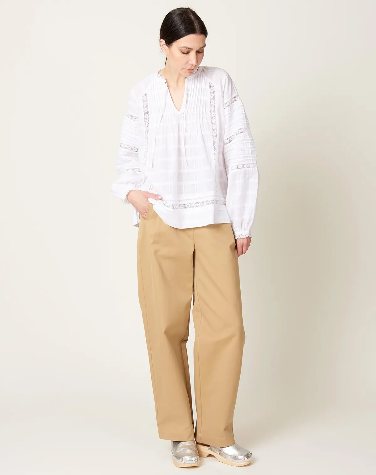 Painter Pants In Caramel 1