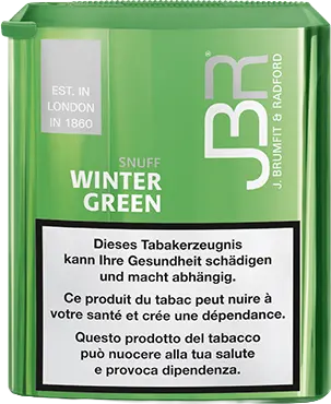Snuff Jbr Wintergreen 10G 1