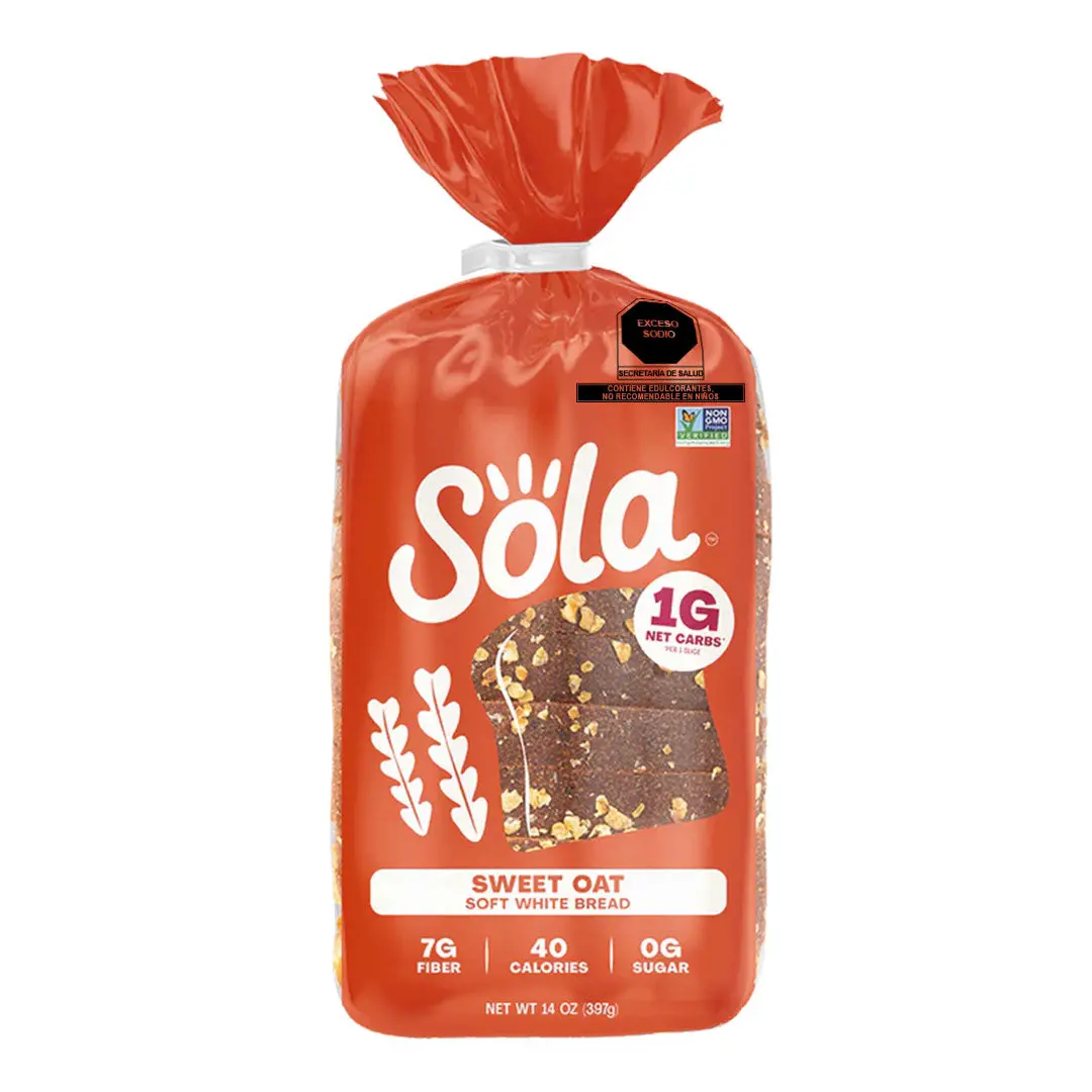 Pan Sin Azúcar Y Keto, Sweet Oat De Sola 1