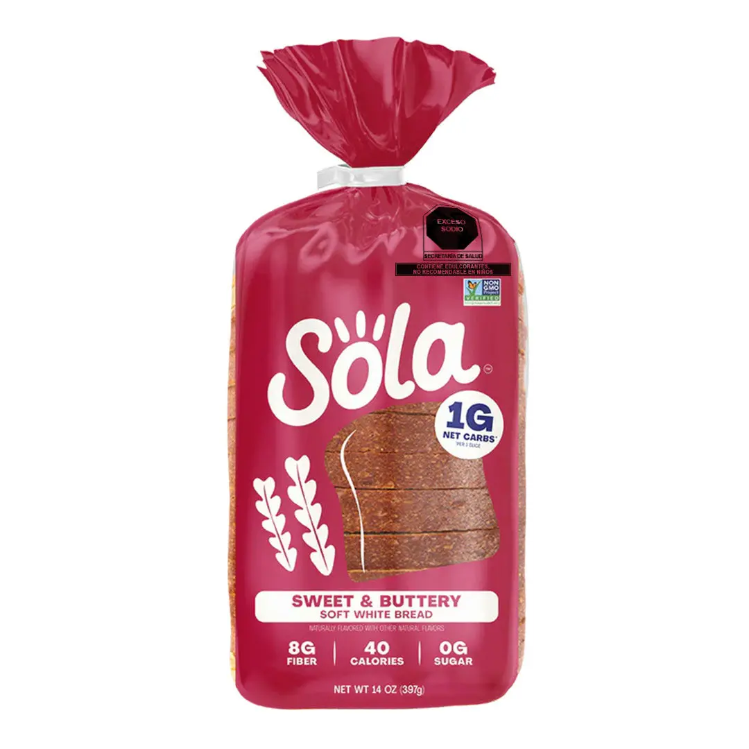 Pan Keto Sabor A Mantequilla, Lowcarb De Sola 1