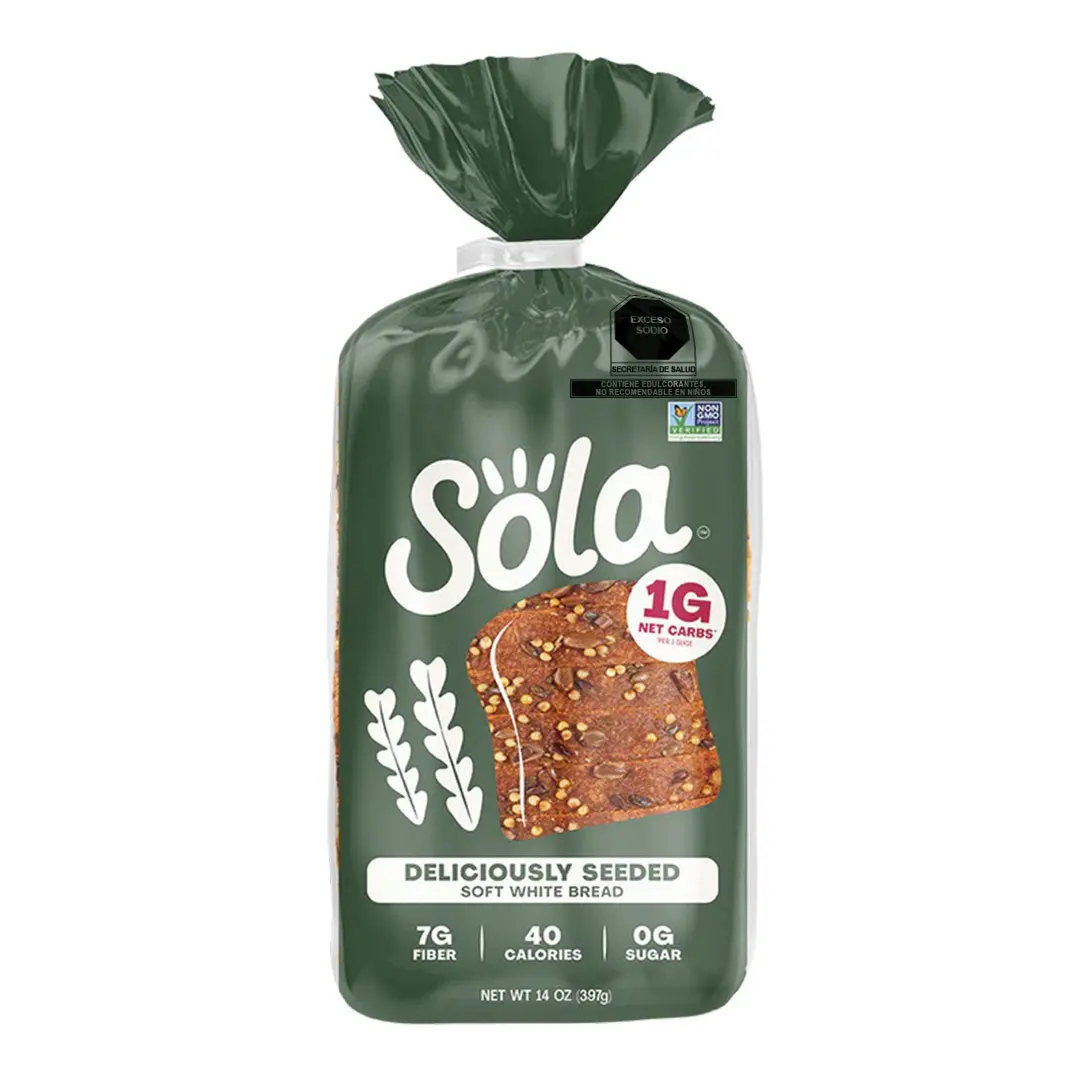 Pan Keto Multigrano, Sin Azúcar. Sola 1