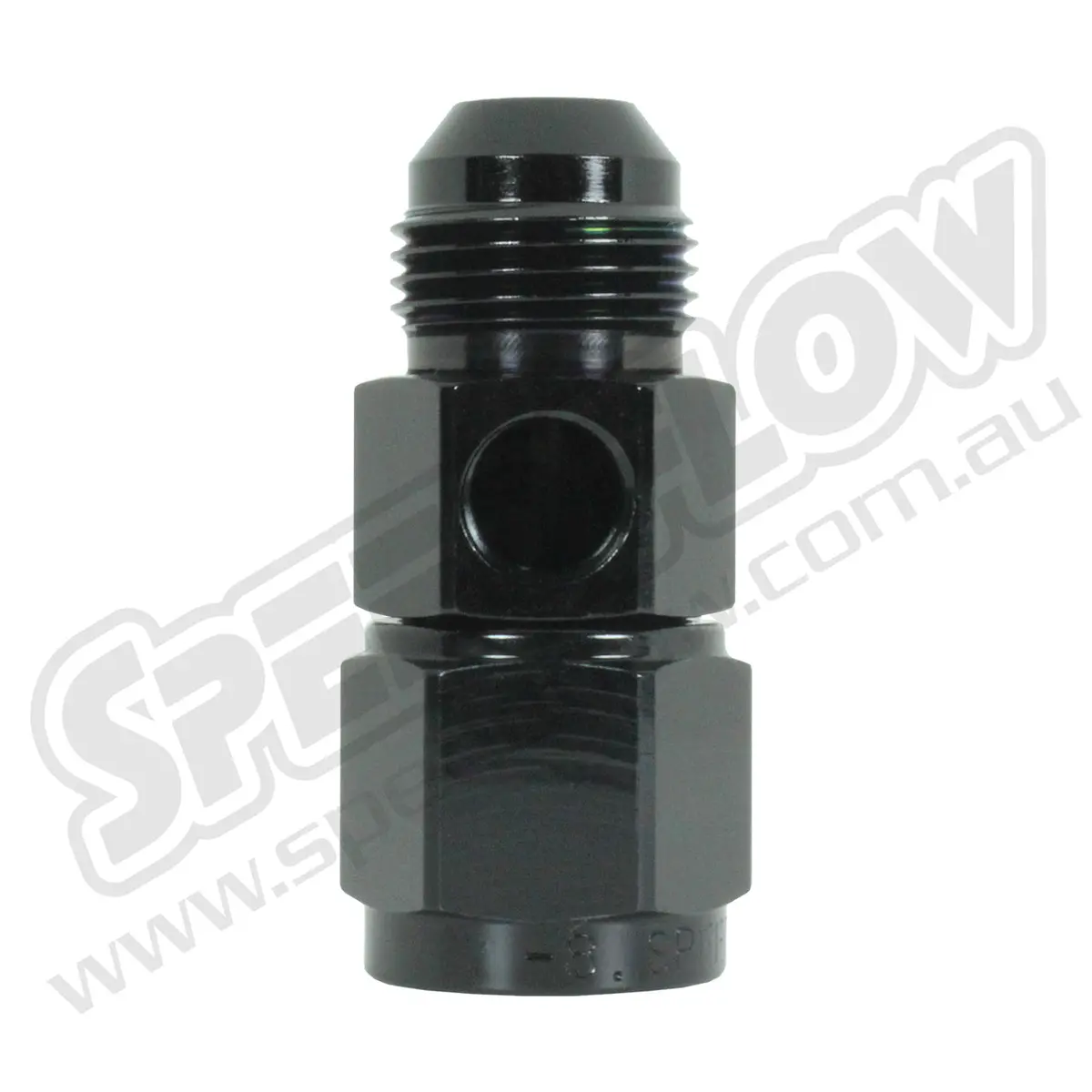 Speedflow AN Female-to-Male Adapter with 1/8" NPT Port