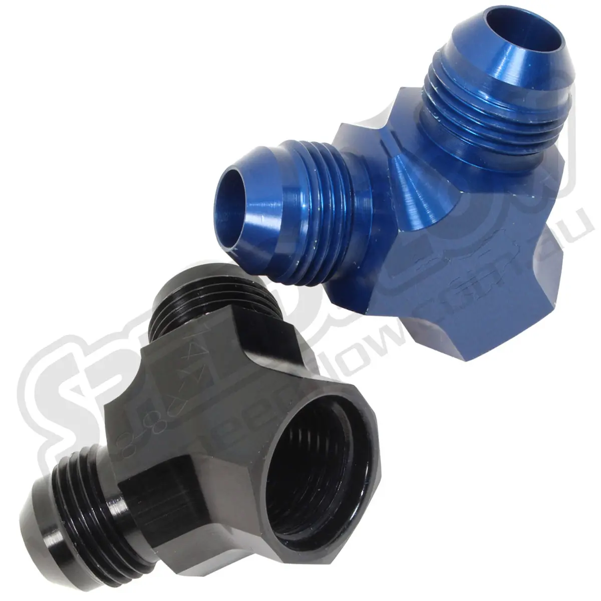 Speedflow Y Piece 45° - Female Port To 2 X Male 1