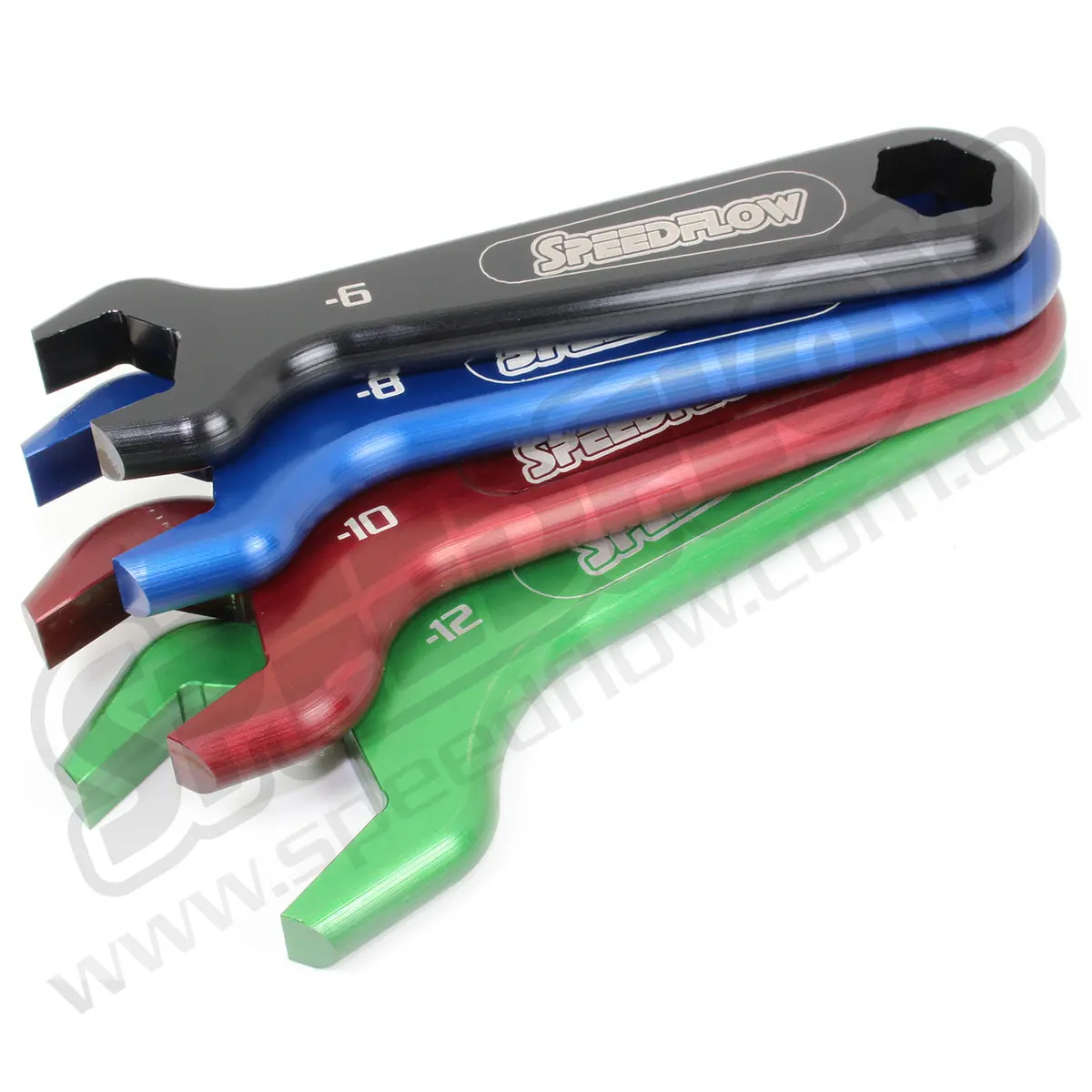 Speedflow Aluminium An Spanner Set -6 To -12 1