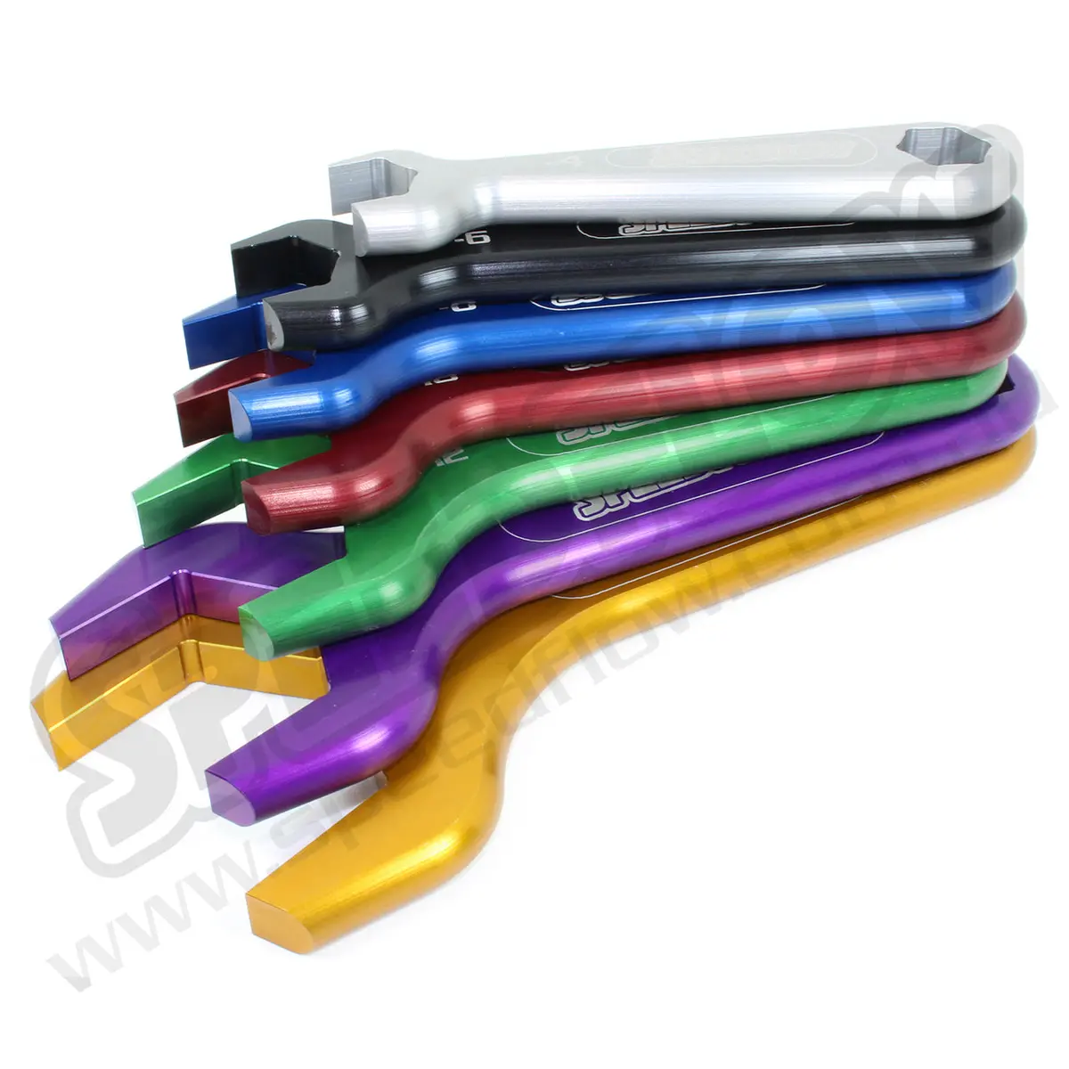 Speedflow Aluminium An Spanner Set -4 To -20 1