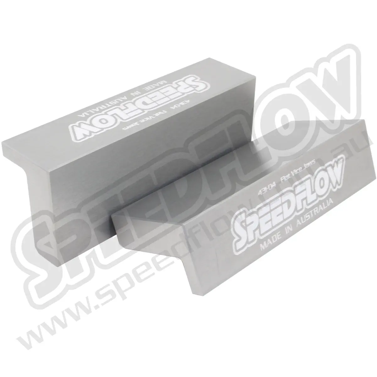 Speedflow Billet Aluminium Vice Jaws Flat 1