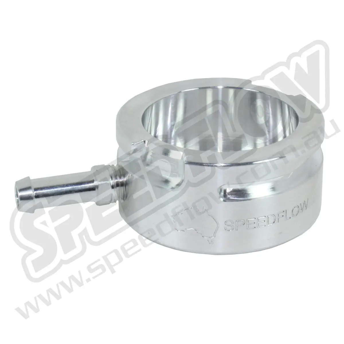 Speedflow Weld On Radiator Necks ~ Billet Aluminium 1