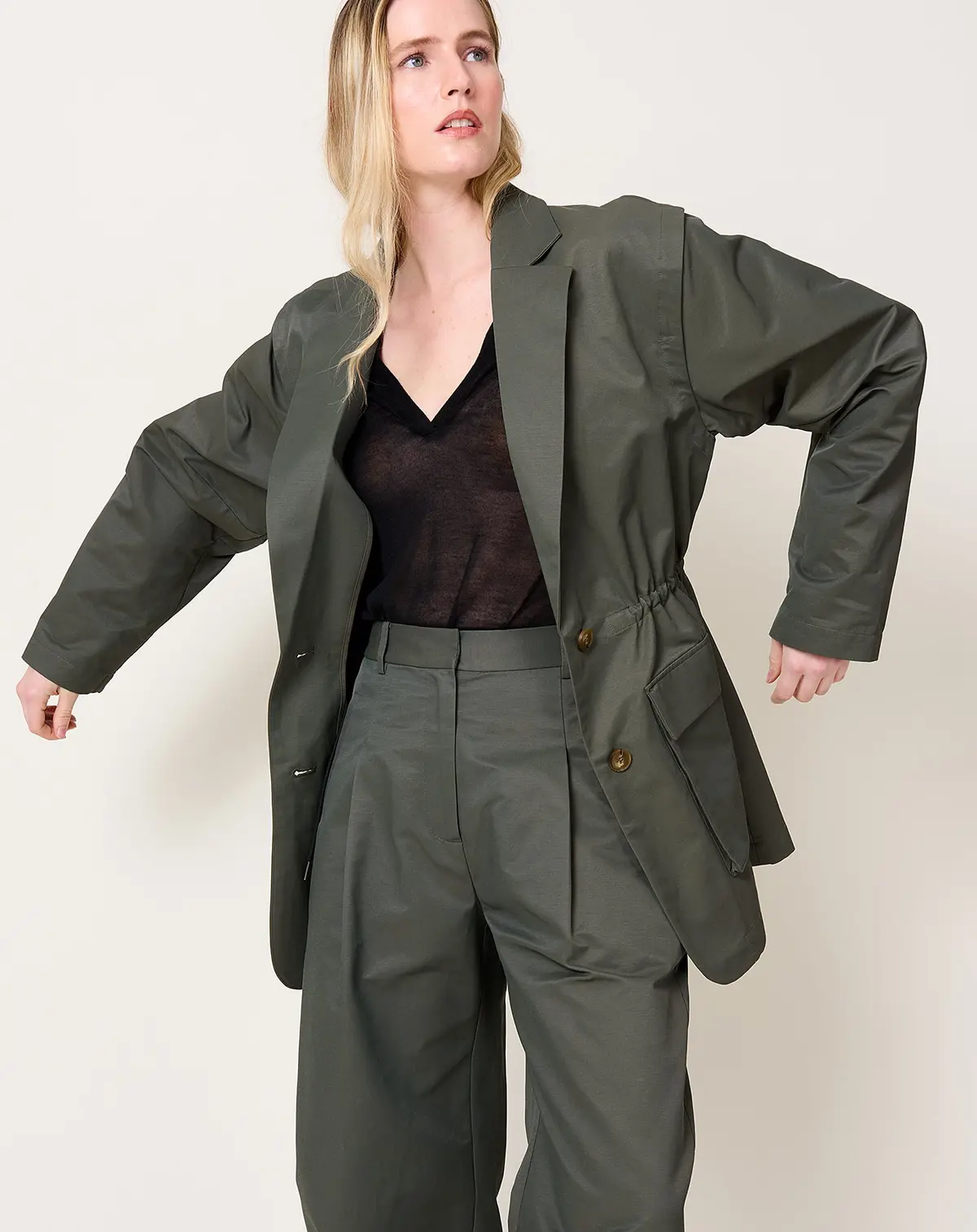 Hybrid Utility Jacket In Kalamata 1