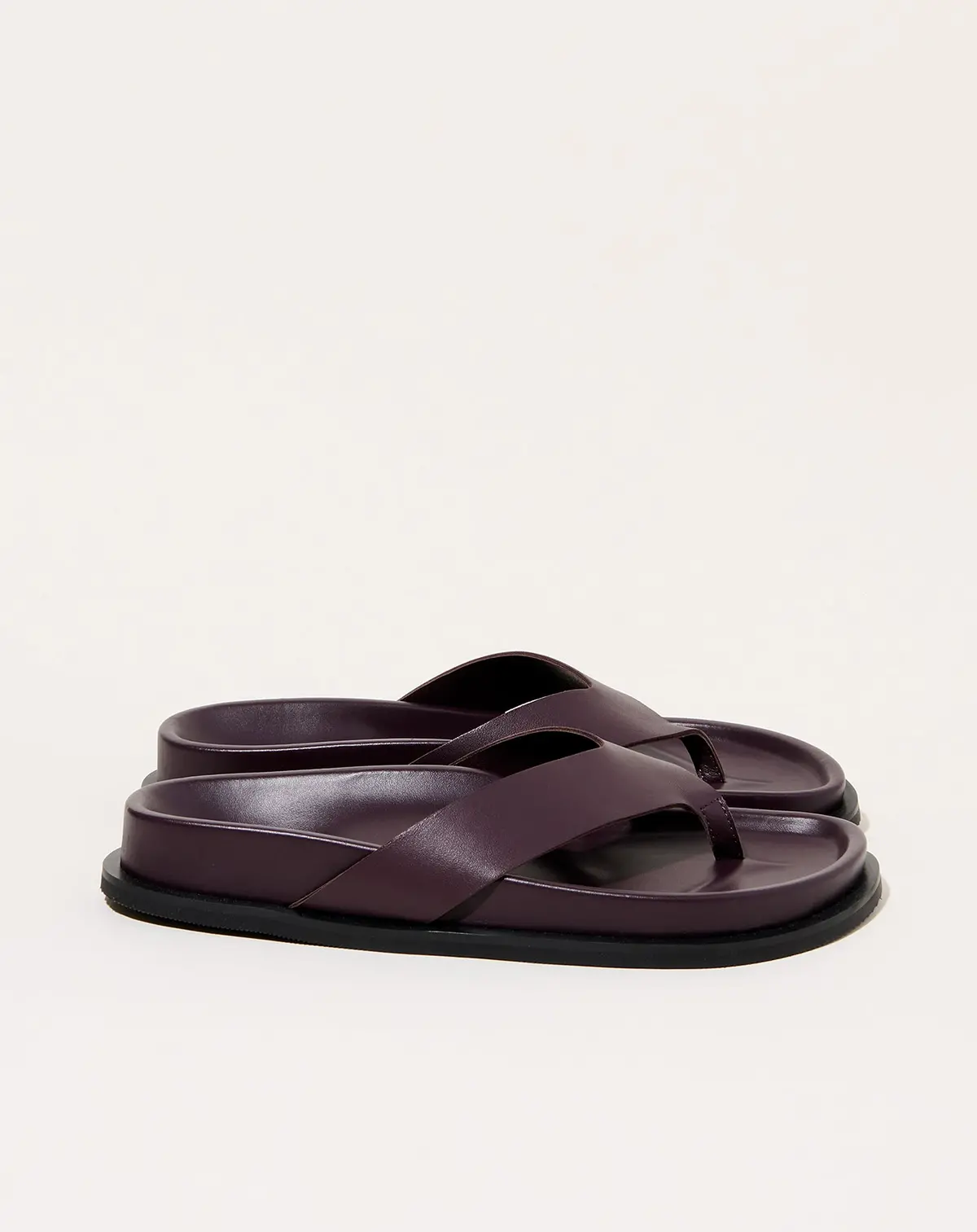 Thong Slide In Bordeaux 1