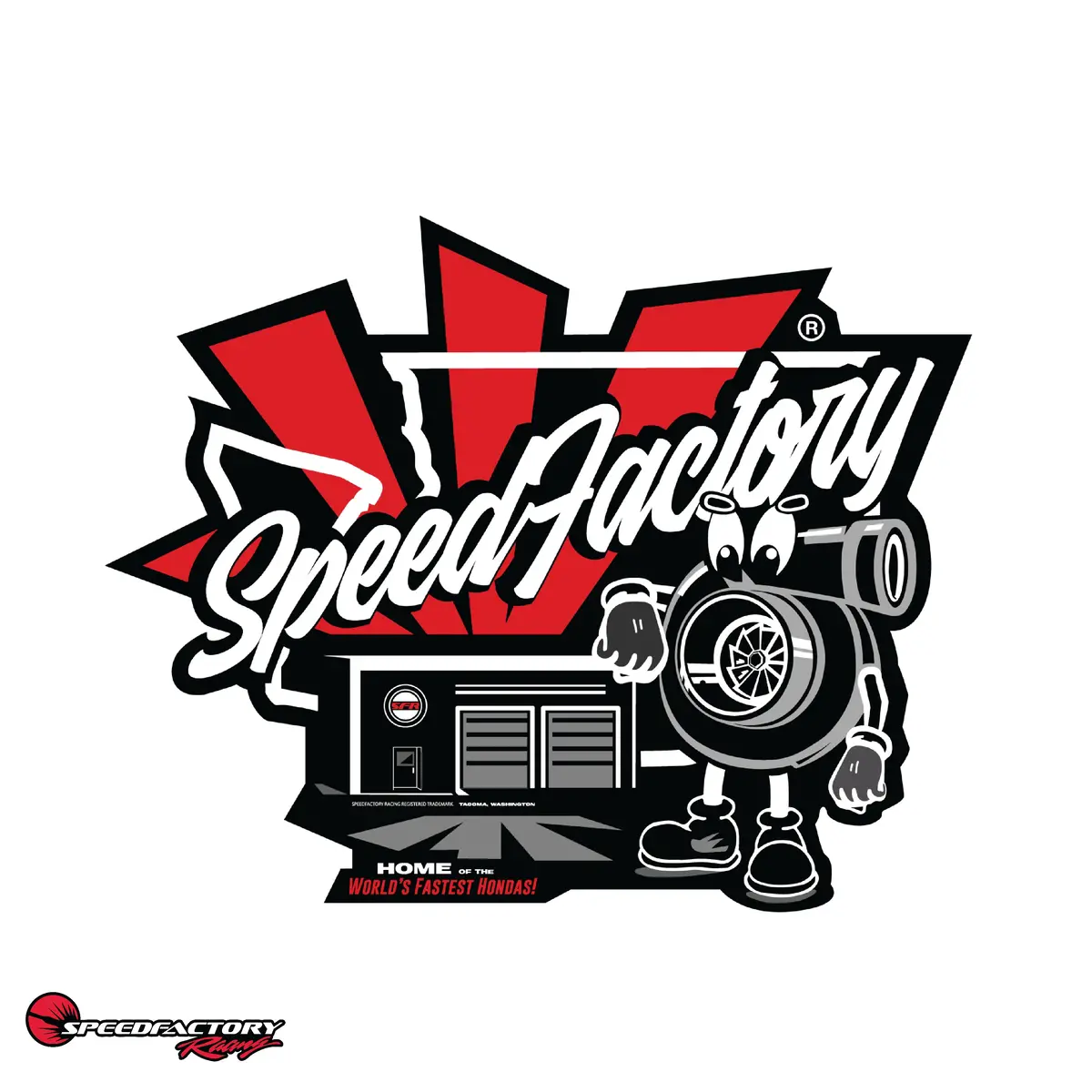 Speedfactory Racing "Lil' T" Decal 1
