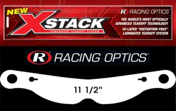 Racing Optics Laminated Tear-Offs X-Stack  2Mil - Ro-10231C 1