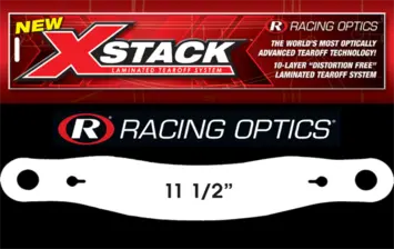 Racing Optics Laminated Tear-Offs X-Stack  2Mil - Ro-10203C 1