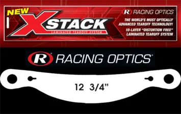 Racing Optics Laminated Tear-Offs X-Stack  2Mil - Ro-10209C 1