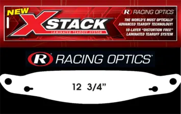 Racing Optics Laminated Tear-Offs X-Stack  2Mil - Ro-10218C 1