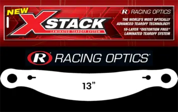 Racing Optics Laminated Tear-Offs X-Stack  2Mil - Ro-10210C 1