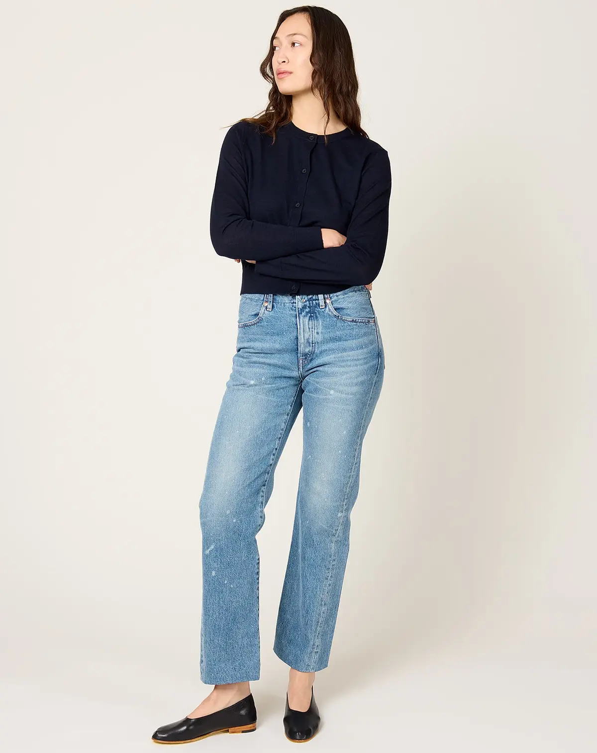New Classic Jean Trousers In Bleached Blue 1
