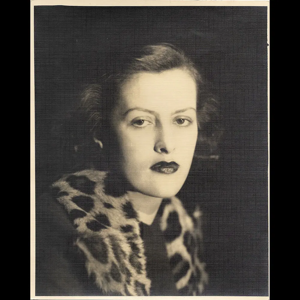 Paul Tanqueray - Portrait D'une Élégante (1930S) 2
